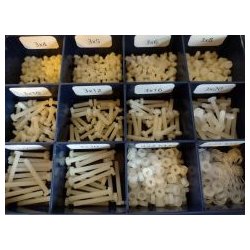 Din 84 nylon maskinskrue sortiment M3 4-30mm