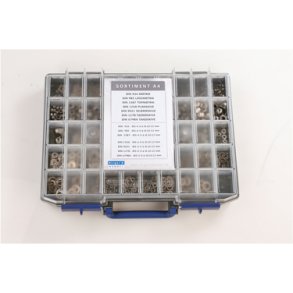 Din 912 Din 7991 Iso 7380 M4+M5+M6 rustfri syrefast A4 insex skrue sortiment