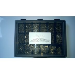 Iso 14586 (Din 7982) rustfri syrefast A4 UH Torx 18 rums pladeskrue sortiment 2.9-5.5