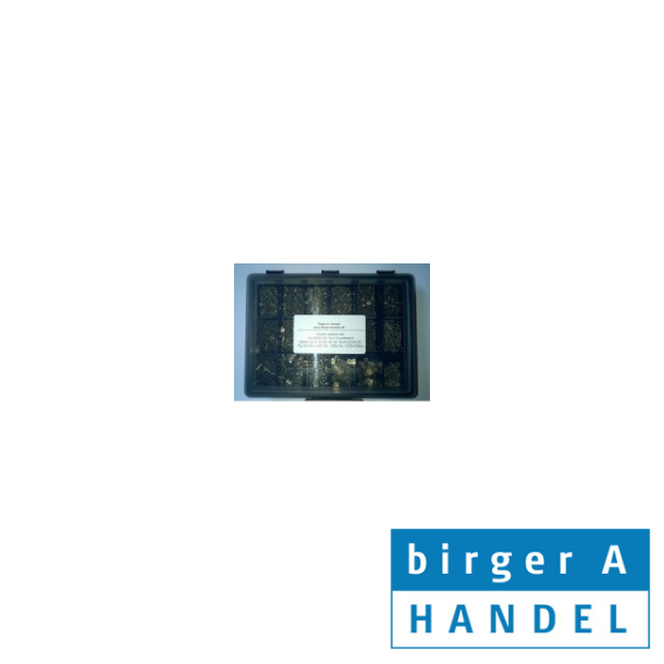 Din 963 rustfri syrefast A4 maskinskrue undersnket med lige krv sortiment M3-4-5-6