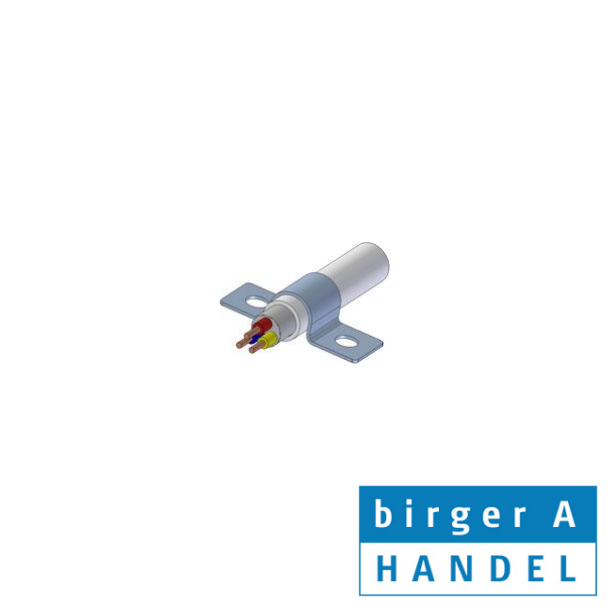 Kabel / rrbjle 2 lap 1x12 rustfri syrefast A4