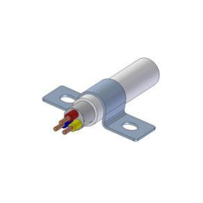 Kabel / rrbjle 2 lap 1x15 rustfri syrefast A4 pakke a 30 stk