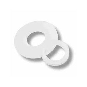 Din 125A M5 nylon planskive  5.3x10x1