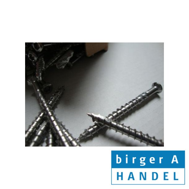 Terrasseskrue 5.0x80 T-drill rustfri C1 1.4006 torx 25