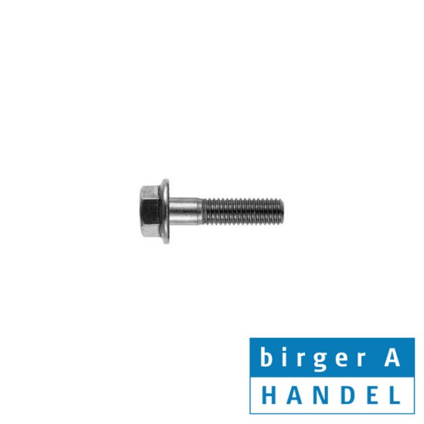 Din 6921 M 10x30 rustfri syrefast A4 flangebolt