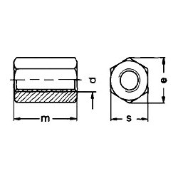 Din 6334 syrefast A4 hjmtrik M 30 