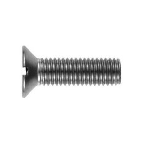 Din 963 M 2x25 rustfri syrefast A4 undersnket lige krv