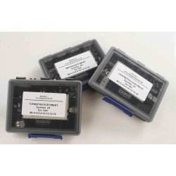 M�trik sortiment Din 934 syrefast A4 M2-20mm