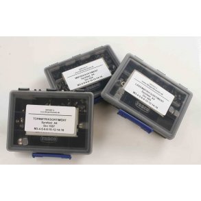 Din 934 messing sortiment M2-20mm