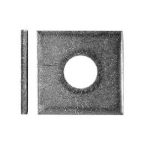 Din 436 M20 rustfri syrefast A4 firkant sp�ndeplade