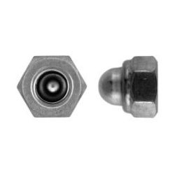 Din 986 M6 toplsemtrik rustfri A2