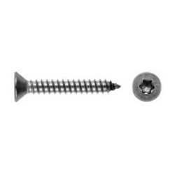 Iso 14586 rustfri syrefast A4 UH Torx 12 rums pladeskrue sortiment �5.5-�6.3