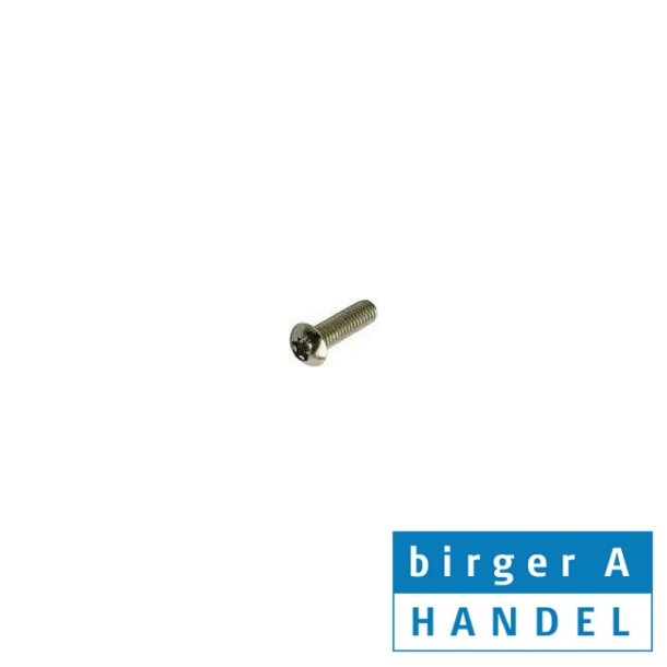 Iso 7380-1 M6x20 Torx 30 rustfri A2 Button Head skrue 
