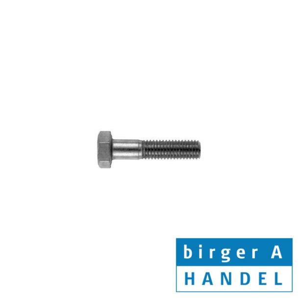 Din 931 M 24x100 rustfri syrefast A4 bolt pakke a 10 stk