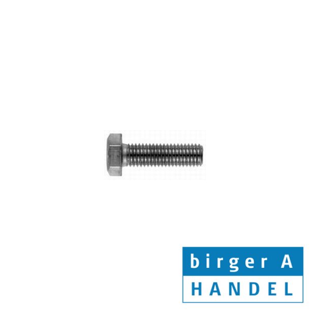 Din 933 UNC 5/16"x18x1/2" (13mm) rustfri syrefast A4 stskrue