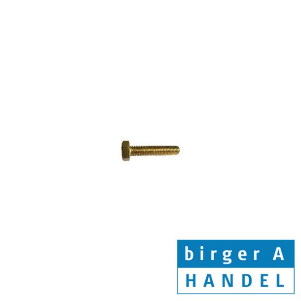 Din 933 messing M 5X16  stskrue