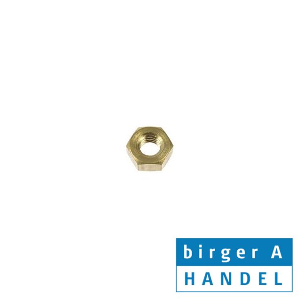 Din 934 messing M16x1.50 fingevind mtrik