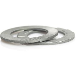 Nord-Lock M 8kile-lseskiver i rustfrit syrefast A4