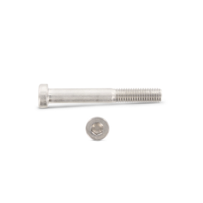 Din 7984 M 8x40 rustfri syrefast A4 lav hoved insex skrue