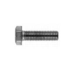 Din 933 UNC 1/2"x13x1.1/2" (38mm) rustfri syrefast A4 stskrue