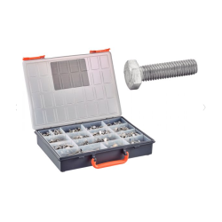 Din 933 M 5-6-8-10 rustfri syrefast A4 s�tskrue sortiment 15 rums