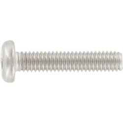 Art. 9101 M 4 x 6 rustfri A2 CH 2 hul sikkerhedsskrue 