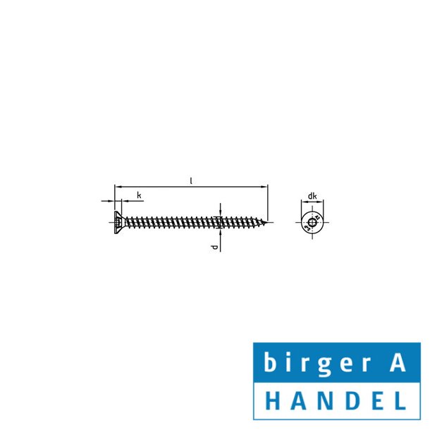Art.9047  4.0x25 rustfri syrefast A4 UH spnpladeskrue TORX 20