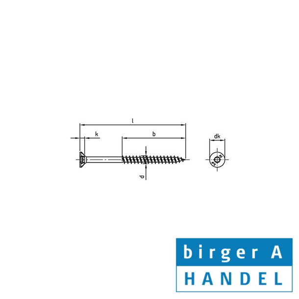 Art.9047  3.0x45 rustfri syrefast A4 UH spnpladeskrue TORX 10