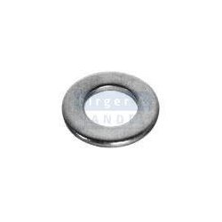 Din 125A M5 - 5.3x10x1 rustfri syrefast A4 planskive