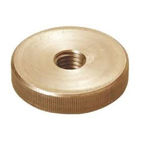 Din 467  M 5 knurled messing fingermtrik