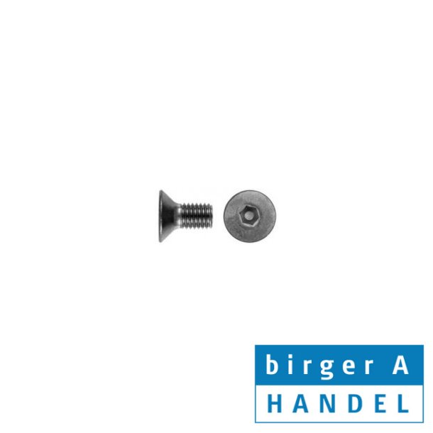 Iso 10642 (din 7991) M 8x14 rustfri syrefast A4 UH insex skrue