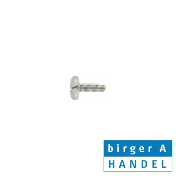 Din 921 M 3X6 A1 1.4305 krv skrue m/stort hoved