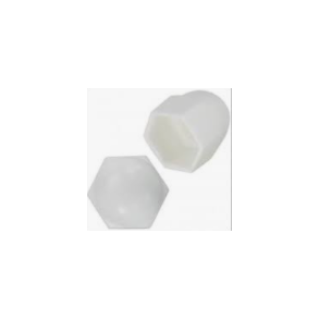 Korrex kunststof kappe hvid for M4 mtrik