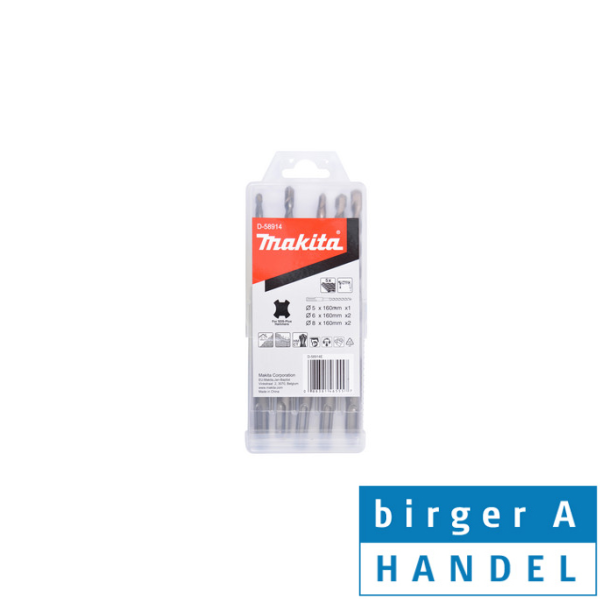 Makita SDS-plus hammerborst 2 skrs  5-6-8mm