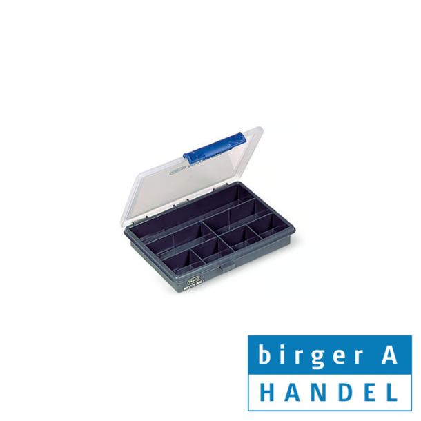 Raaco sortiment kasse tom med 7 rum