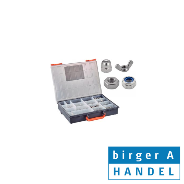 M�trik sortiment rustfri syrefast A4 15 rums 1140 dele