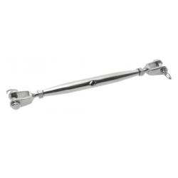 Rustfri syrefast A4 M5 Vantskrue gaffel/gaffel