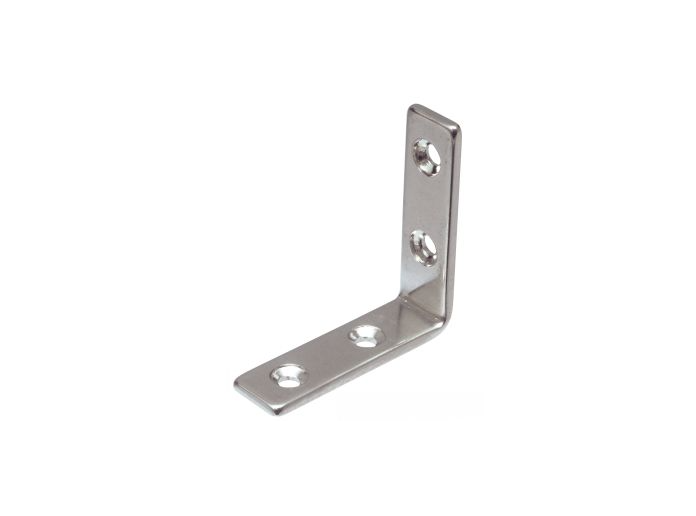 Vinkel rustfri A2 46x46x3mm