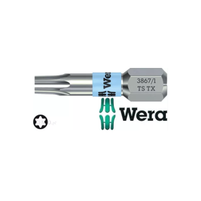 Wera 3867/1 TS TORX 20 bits rustfri stl