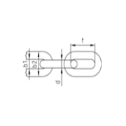 Rustfri syrefast A4 kortleddet kde 2x12mm rulle a 100 meter