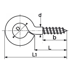 sken  2.50x10 rustfri A2