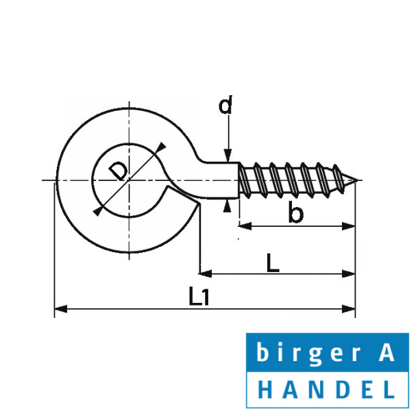 sken  2.50x10 rustfri A2